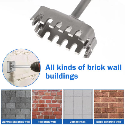 SDS plus Square Hole Opener Rotary Hammer Fast Wall Puncher for Electrical Box Installation Slotting Socket Tool