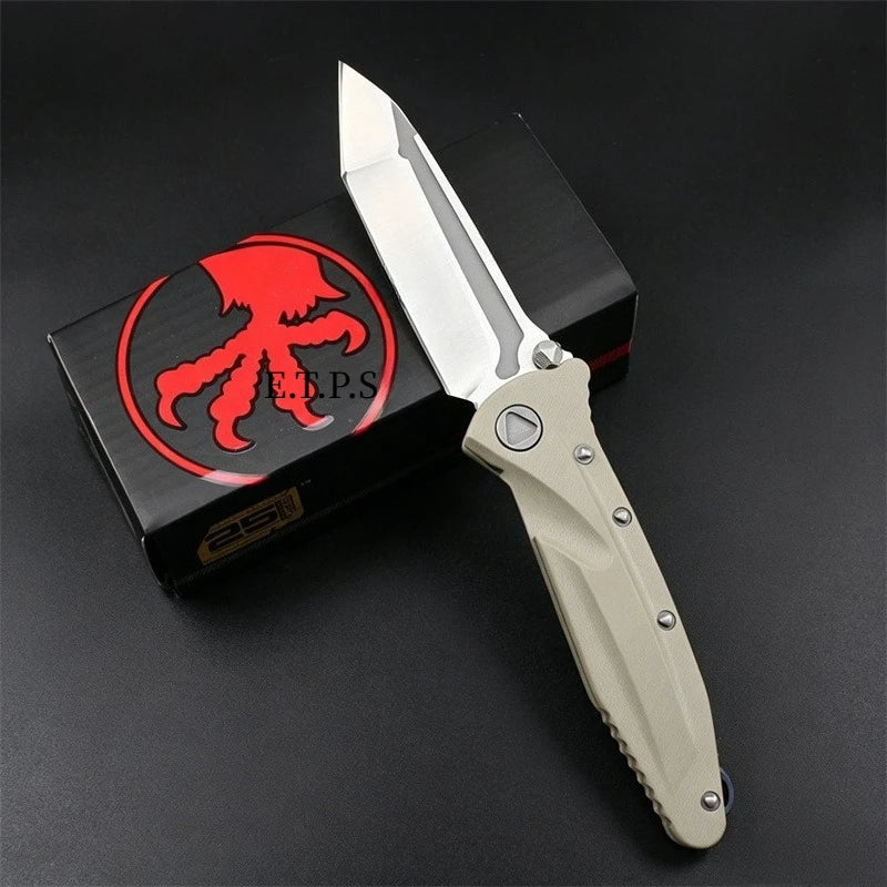 DOC Black G10 Handle Bearing Folding EDC Multi Purpose Tools Outdoor Camping Fishing Cutting Multi Tools