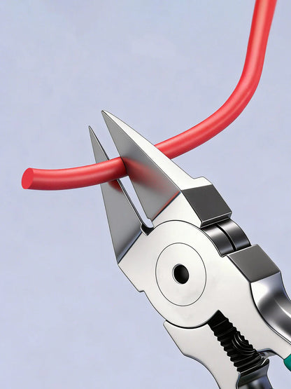 Industrial Ultra Thin Sharp Tip Diagonal Pliers High Hardness Side Cutter Electrician Wire Snips for Electronic Model Repair