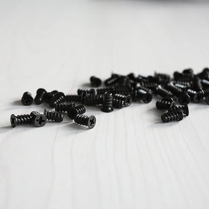 30PCS Black Computer PC Case Cooling Fan Durable Screw For Fans 60mm 80mm 120mm
