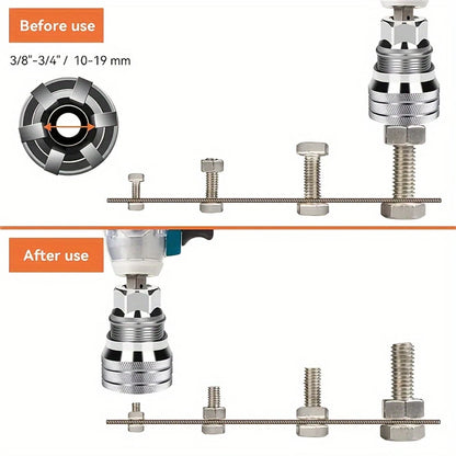 10~19mm,Universal Adjustable Magic Socket Wrench,with Rod,2pcs/set,Multifunctional Ratchet Sleeve Wrench,Repair Tools Accessory