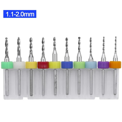 0.1-3.0mm Print Circuit Board Drill Bits Carbide Micro Drill Bits CNC PCB Twist Dril