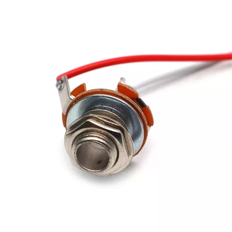 SAPHUE Guitar Wiring Harness Set Prewired 500K Big Pots 5 Way Switch Wiring... [6]
