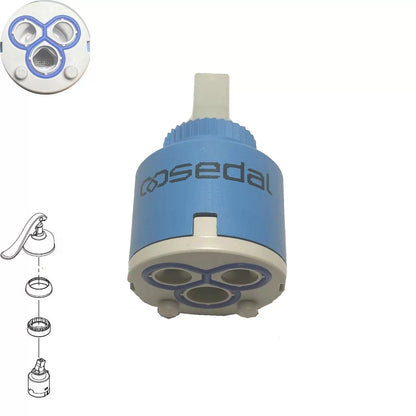 SEDAL Diameter 35mm Ceramic 35 millimeters, /1.38 IN Cartridge(Blue) [9]