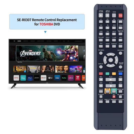 SE-R0307 Remote Control For Toshiba DVD Player D-VR18DTKB D-VR18DT DVR18DT [2]