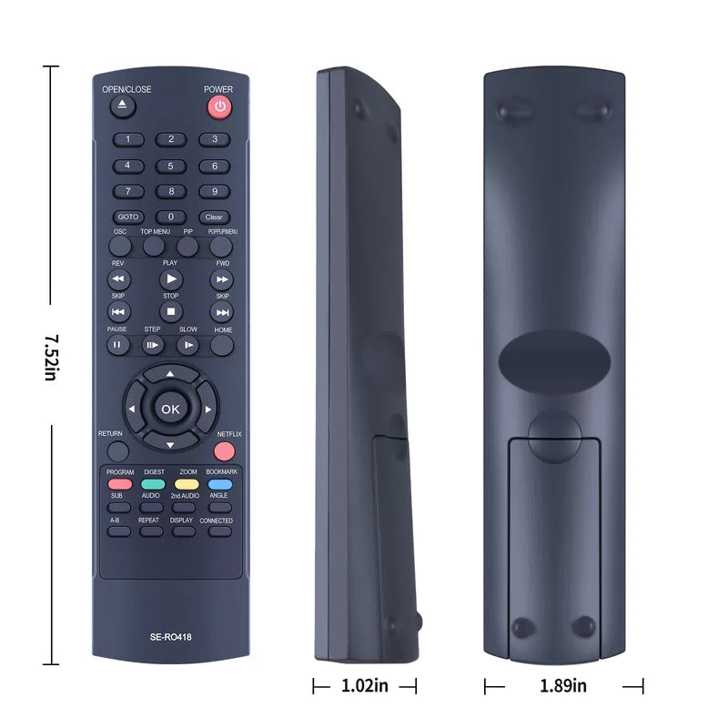 SE-R0418 Remote Control For Toshiba DVD Player BDK23 BDK23KU [5]