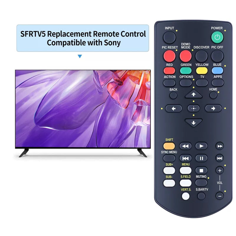 SFRTV5 Replacement Remote Control For Sony LED LCD TV [2]