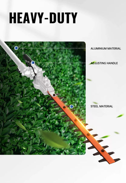SUNSEEKER 16" Hedge Trimmer Attachment Universal, Dual Action Grey/Black [5]