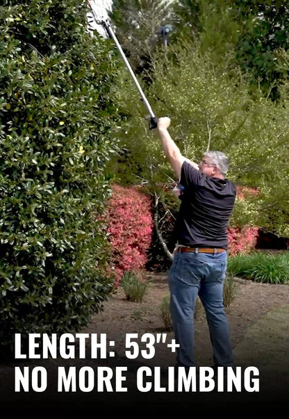 SUNSEEKER 16" Hedge Trimmer Attachment Universal, Dual Action Grey/Black [6]