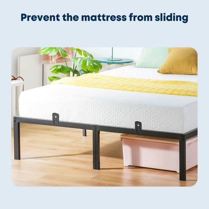 SUYAUU Non Slip Mattress Gaskets for Bed Frame, Cute Gaskets, Black [7]