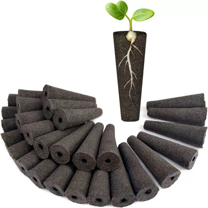 SZLJYLM Grow Sponges 60 Pack, 0.8 inches x 0.2 x 2.2 inches, Brown [1]