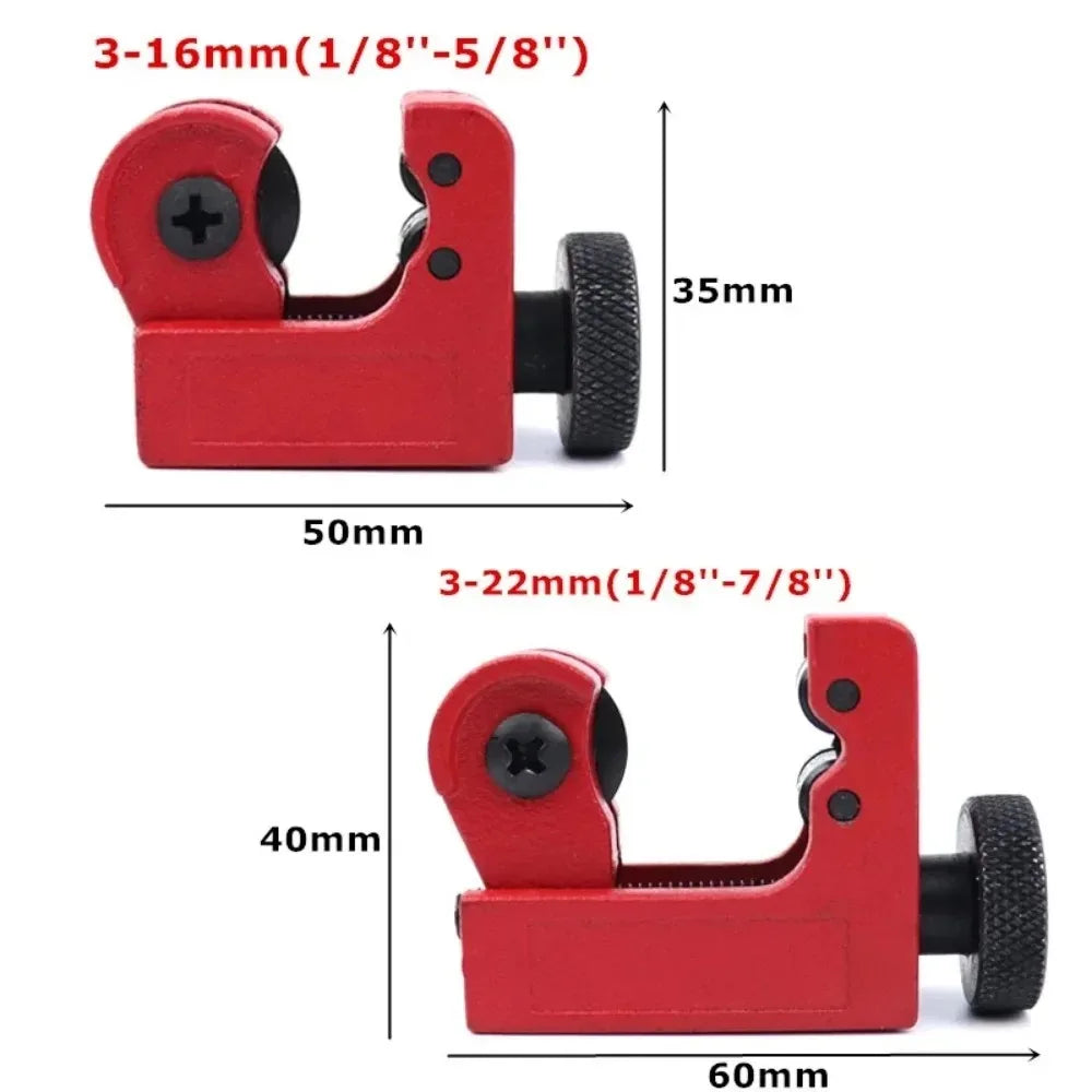 3-16/3-22/3-28 Pipe Cutter Light Zinc Alloy Metal Pipe Cutter Pipe Cutter V2 Small Copper Pipe Cutter Arrow Cutter