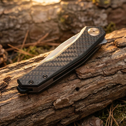 0545 Premium Quality Outdoor Folding Pocket Knife Rock Climbing Camping Fishing Backpacking Holiday Gifts Essential Equipment Tool
