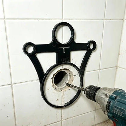 Toilet Installation Positioning Template Pipe Layout Locator Renovation Tool