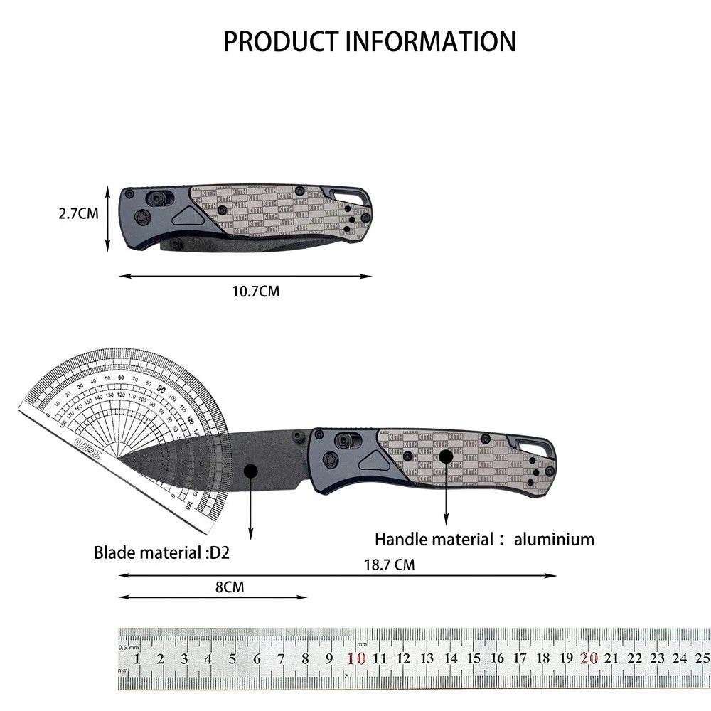 Bugout BM 535 Axis Limited Version Pocket Folding Knife Outdoor EDC Tools for Hunting Camping Survival Knives for Carry Daily