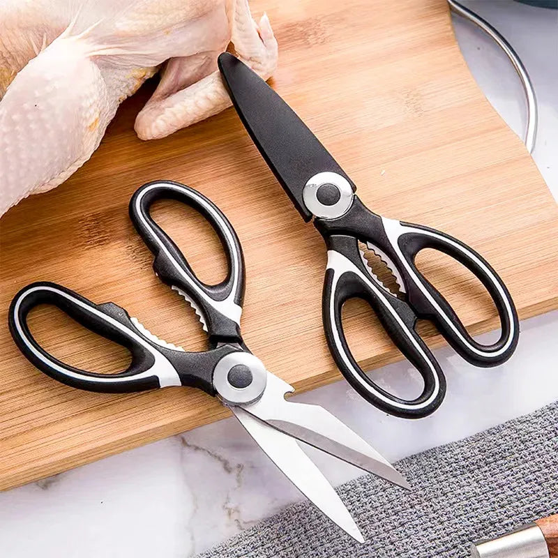 Multifunction Stainless Steel Kitchen Tools Strong Home Vegetable Chopping Chicken Bone Fish Food Scissors Multi-Purpose Tool