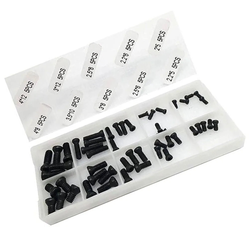 50pcs Screws To Fix Carbide Insert On The Holders M2 M2.2 M2.5 For M3 For M3.5 4  Repair Screw Accessories