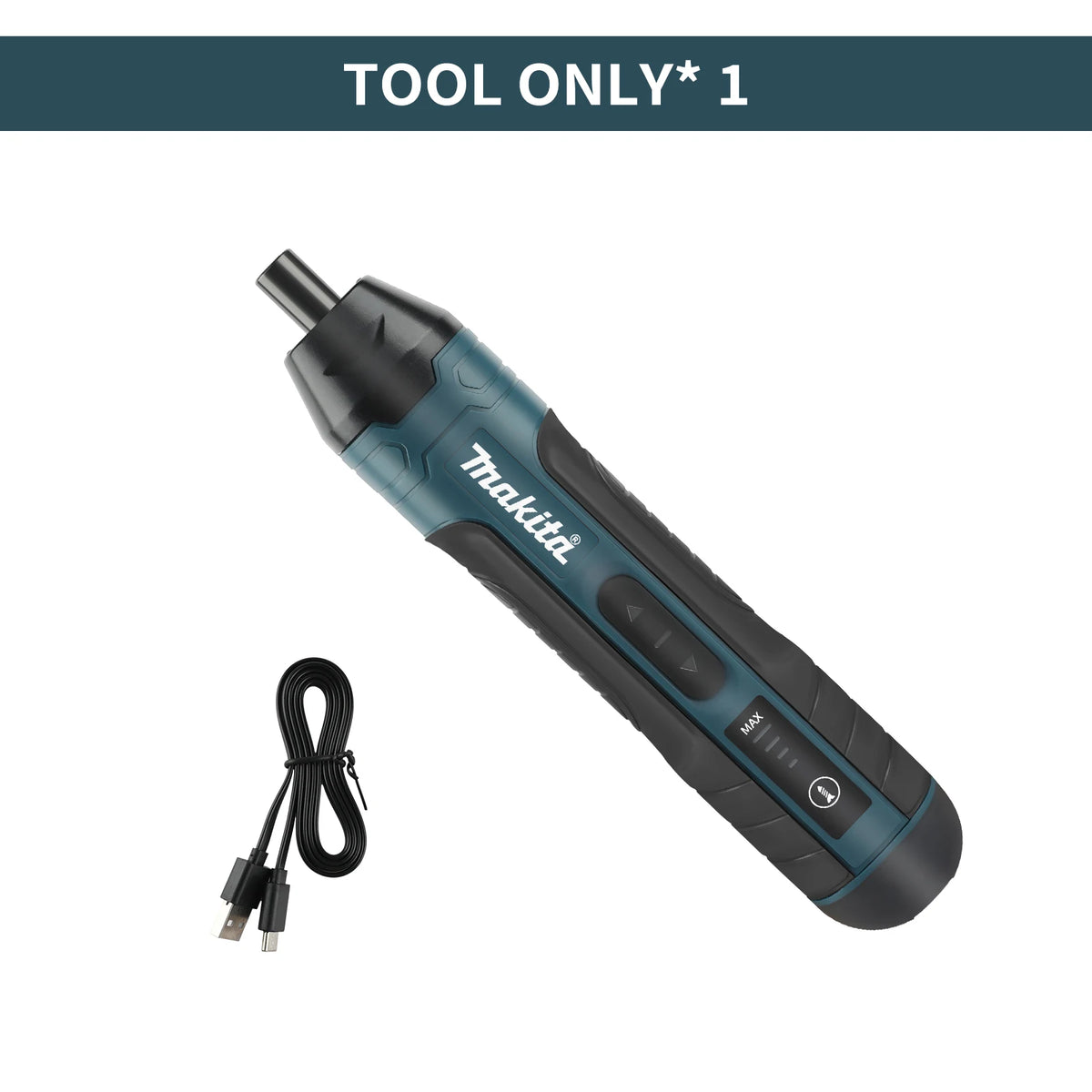 Makita Cordless Electric Screwdriver | 3.6V 5N.m Torque | 1/4" Chuck | 1300mAh Li - ion Battery.HT422