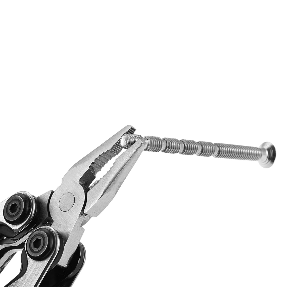 10 Sets 5mm Lock Rounded Head Iron Screw Door Handle Lever Bolt Connector Fixing Cutting Slot Hinge Screw for Door Lock Fixing