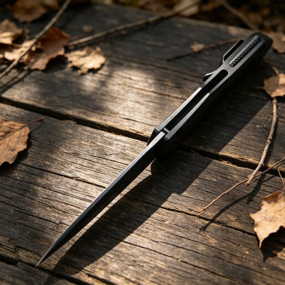 High Hardness 7800 Folding Knife D2 Blade Aluminum Alloy Handle EDC Outdoor Hiking Camping Mountain Climbing Jungle Exploration Multi‑functional Portable Tool