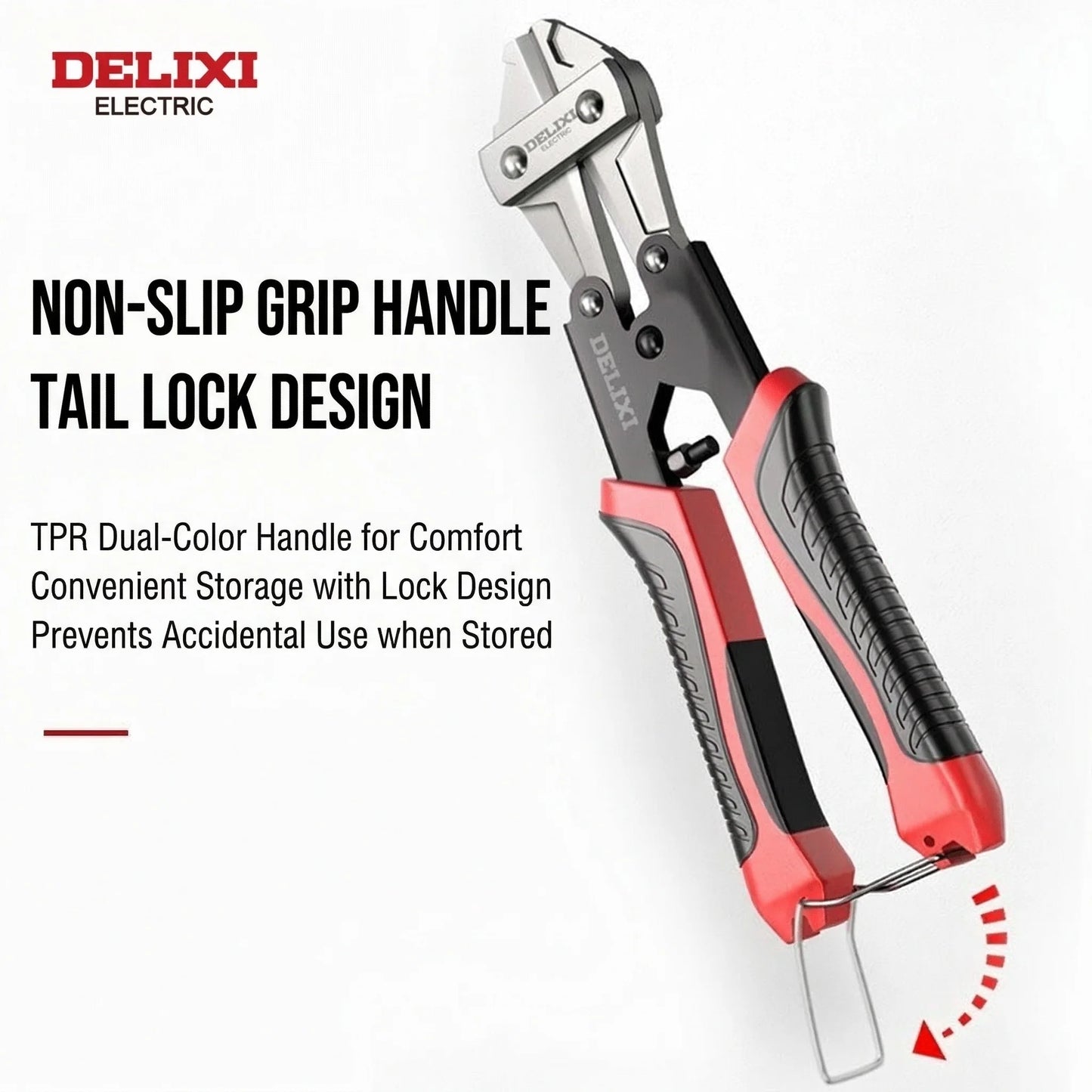 8 Inch Manual Bolt Cutters Multi-Function Wire Cutters for Electricians Steel Bar Iron Wire Cutting Pliers Hardware Tools