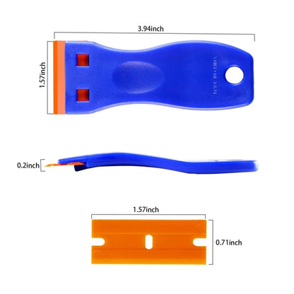 Glue Removal Scraper Multifunctional Plastic Glass Cleaning Scraper Used For Car Film Application Tool Razor Paint Scraper