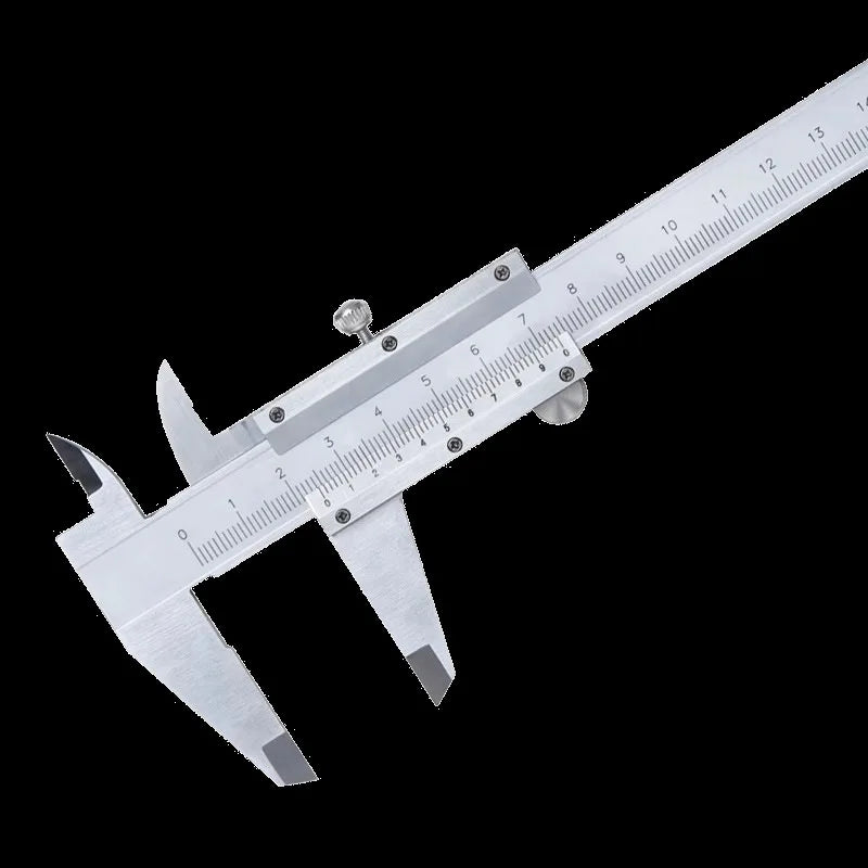 Vernier Caliper Carbon Steel Hardware Measuring Tool For Inner And Outer Diameter Scale Mark Measuring Ruler
