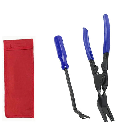 Auto Headlight&Door Panel Dash Clips Remover Tool Kit Car Trim Clip Removal Pliers Vehicle Repair Maintenance Equipment Set