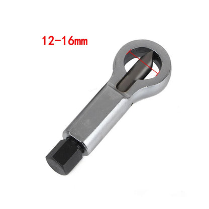 9-27mm Rusty Nut Separation Wrench Damaged Screw Nut Splitter Spanner Manual Remove Cutter Steel Portable Hex Extractor Tools
