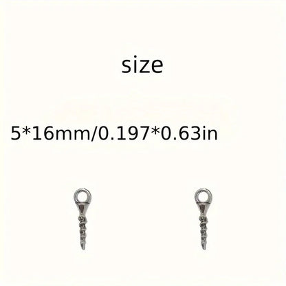 100 Mini DIY Metal Screws, Suitable for Walls, Wood, Pendant Tools, Accessories, Home Furnishings