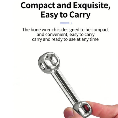Multi-Purpose 10-in-1 Portable Hex Wrench Set, Mini Hexagonal Repair Tool for Bicycle and General Hardware Screw Work