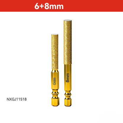 Brazed Diamond Core Bits Hex Shank Dry Drilling For Tile Marble Glass Grinding Hole Saw Edging Trimming Power Tool Accessories