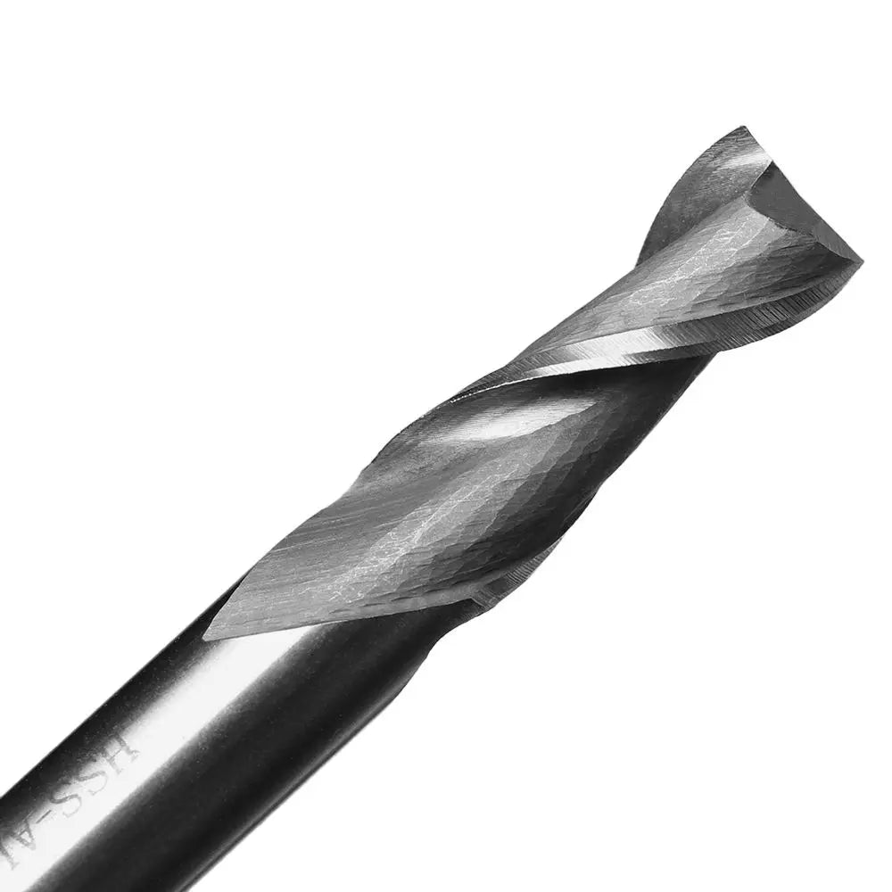 1/5pcs Steel 1-12mm Machine Tool Wood-Cutter Tools Woodworking Drill Bits CNC Straight Shank Milling Cutters Mill Cutter