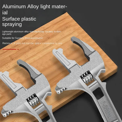 Adjustable Universal Wrench Tools Open-end Spanners Alloy Large Repair Hardware Tool for Home Improvement