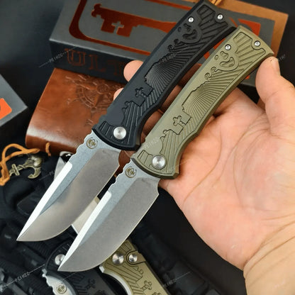 229 Multi-functional Folding Knife, Durable D2 Steel Blade Treatment, An Excellent Tool for Outdoor Camping, Rock Climbing and Adventure Activities