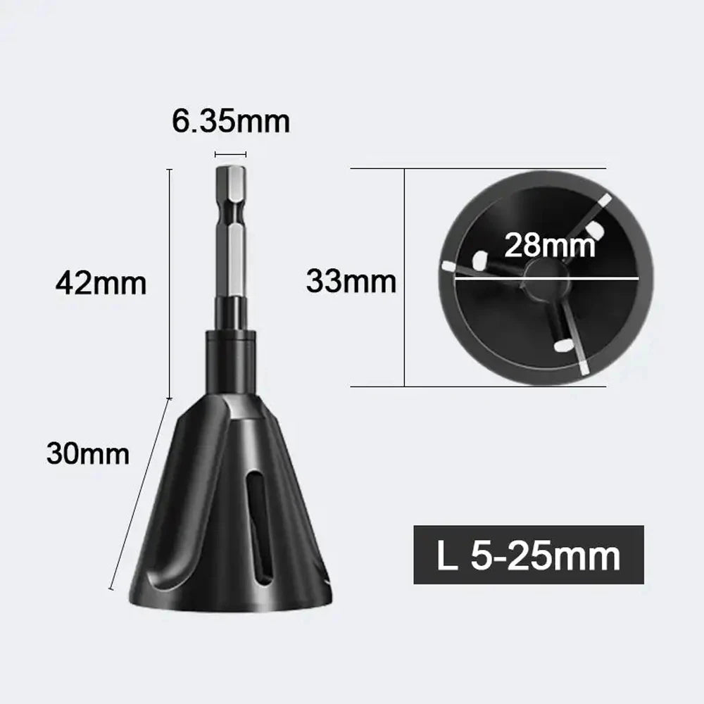 Deburring External Chamfering Machine Outer Circle Chamfering Thread Fillet Trimming Screw and Bolt Trimming Drilling Tool