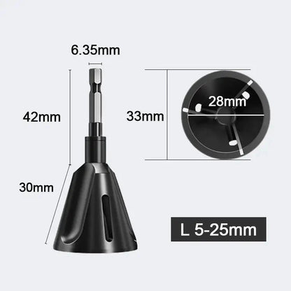 Deburring External Chamfering Machine Outer Circle Chamfering Thread Fillet Trimming Screw and Bolt Trimming Drilling Tool