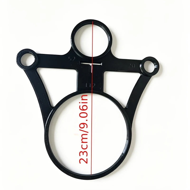 Toilet Installation Positioning Template Pipe Layout Locator Renovation Tool