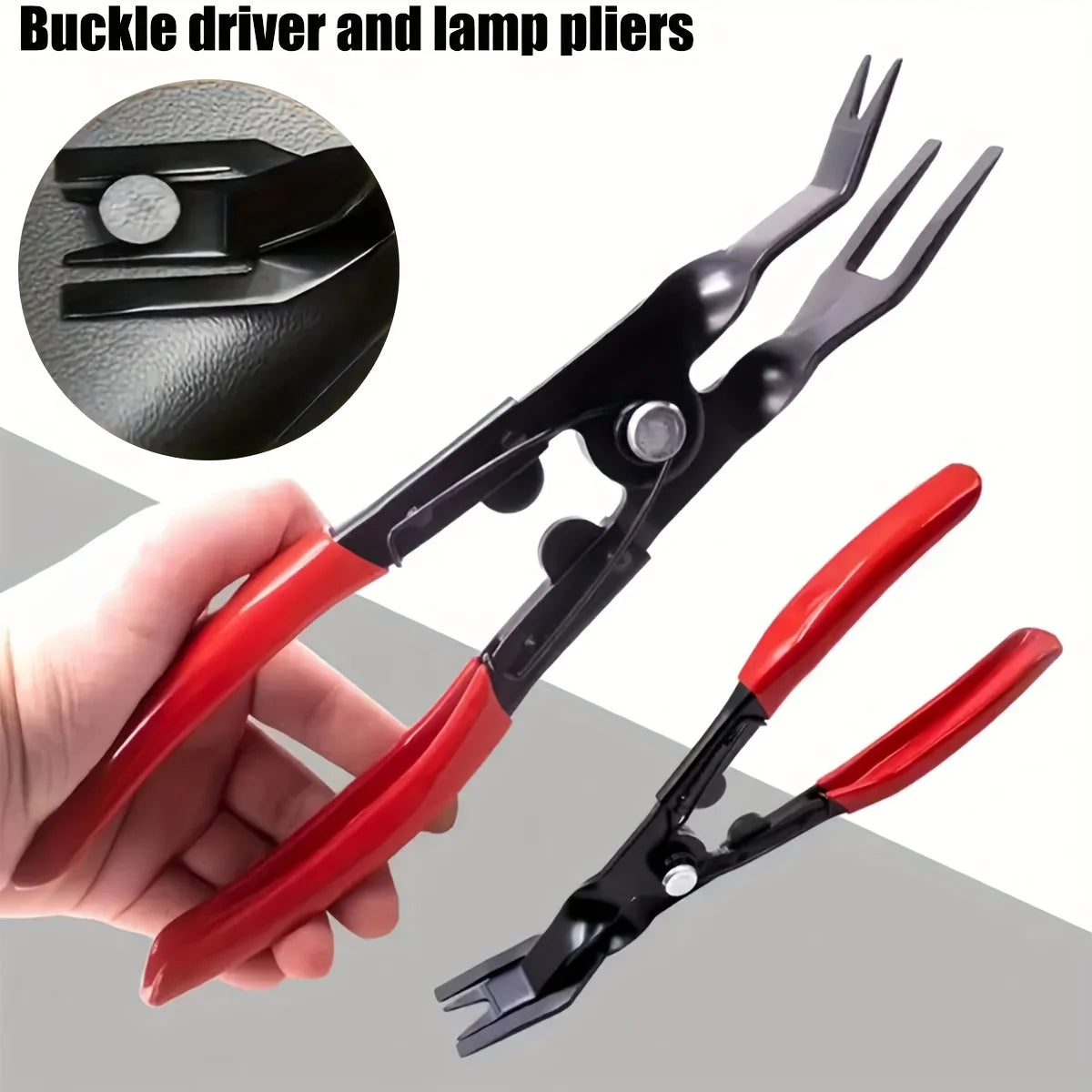 Fastener Remover Car Trim Rivet Removal Pry Tool Repair Kit for Automotive Door Panel,Upholstery,Dashboard,Plastic Fasteners