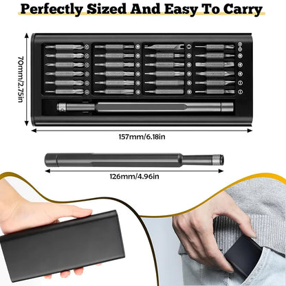 49 in 1 Precision Screwdriver Set Mini Precision Hand Tools for Computer, iPhone, iPad, Laptop, PS4, PS5, Xbox, Mobile Phone,