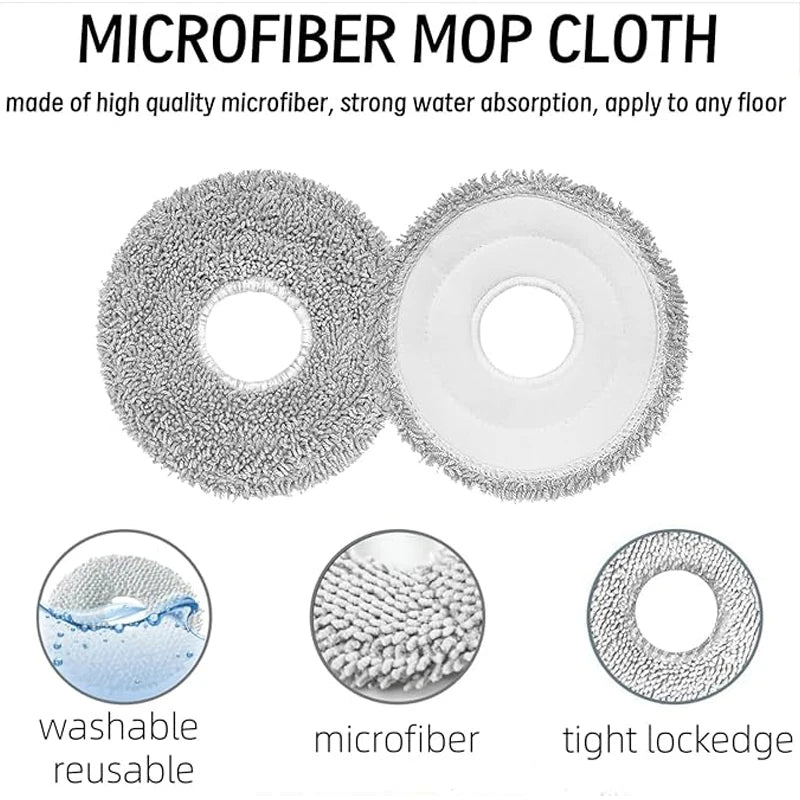For Xiaomi X20 Max/X20 Pro/D109GL Robot Vacuum Accessories HEPA Filter Dust Bag Mop Bracket Main Brush Cover Replacement Parts