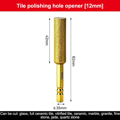 New·1/2/3/4Pcs Diamond Core Bits Dry Drilling Thread Hexagonal Shank Core For Ceramic Tile Granite Marble Grinding Heads·