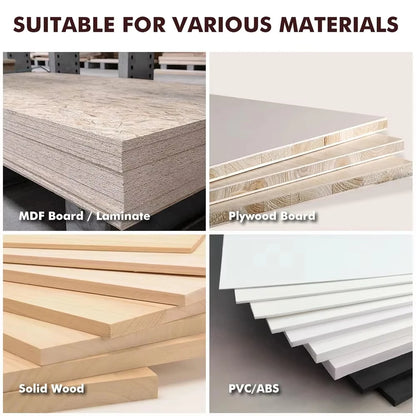 Woodworking Trimmer Chamfering Fillet Scraper Board Deburring Tool - Edge Corner Planer & Specialty Edge Banding Knife