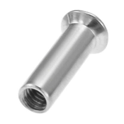 10 Set 4mm Stainless Steel Door Handle Hardware Lever Handle Screws Connecting Bolt & Sleeve Flat Countersunk Head Fixing Screw