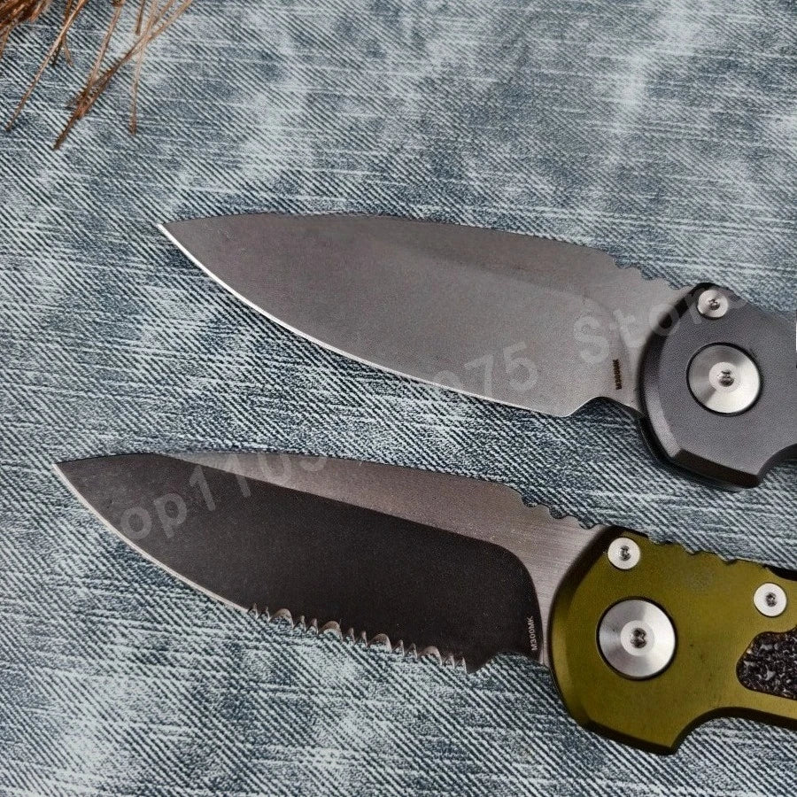 LUDT Gen III Portable Folding Knife D2 Blade T6 Aviation Aluminum Handle Suitable for Outdoor Hiking Daily Emergency Carrying Men's Gifts