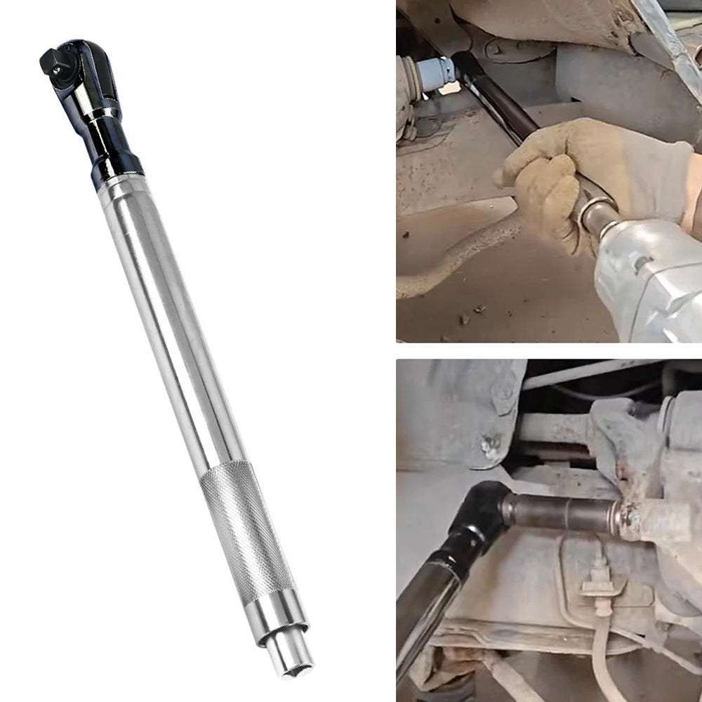 Universal Offset Impact Extension Wrench, Ratchet Wrench High Torque Auto Repair Tool, 1/2 Manual Automatic repair tools