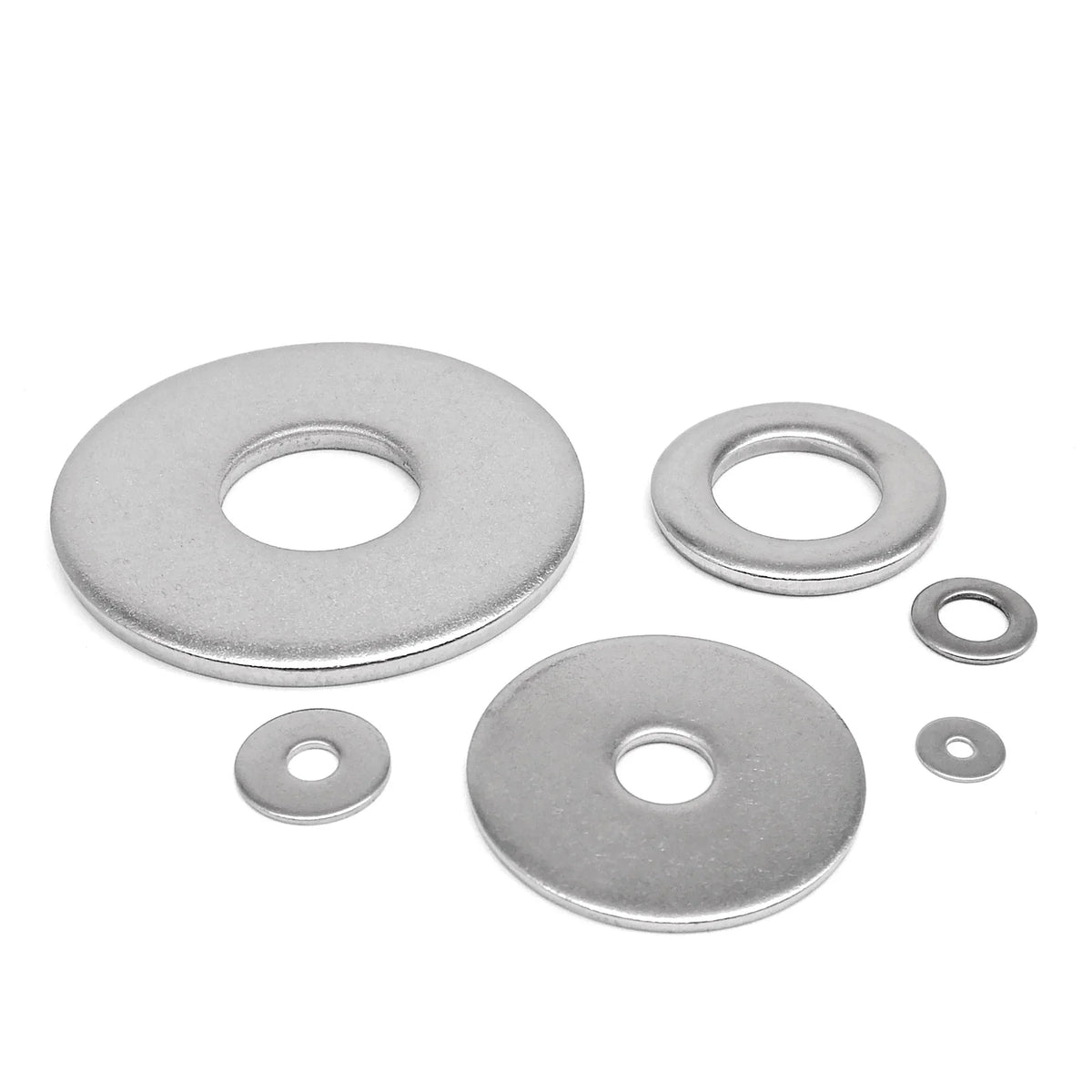 Extra Large Size Wide Thick Flat Washer Plain Gasket M2 M2.5 M3 M4 M5 M6 M8 M10 M12 M14 M16 M18 M20 M24 304 A2 Stainless Steel