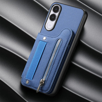 Flip Wallet Card Cover For Vivo V70 FE Leather Elasticity Wristband Magnetic Shockproof Case For Vivo V70FE Stand Phone Shell