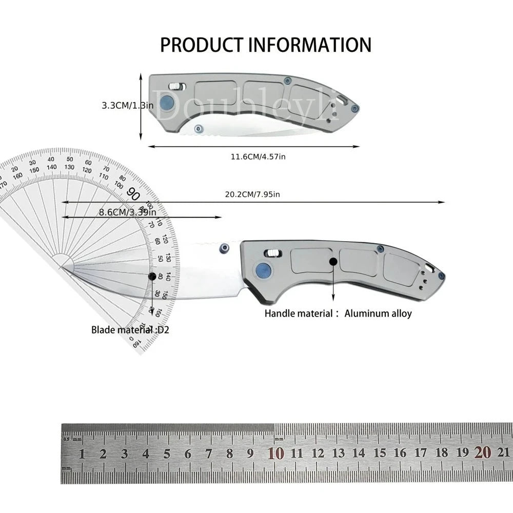 Lightweight BM 748 Pocket Folding Knife with Clip Practical Portable Outdoor camping Cutting Knife Good Gift Ideas for Festivals