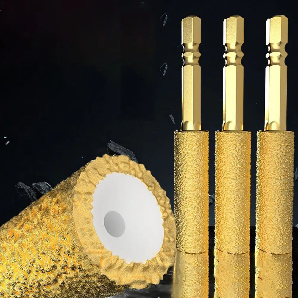 6pcs 6/8/10/12/14/16mm Hexagonal Shank Core Drill Bit For Tile Granite Marble Concrete Dry Drilling Tools